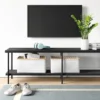 Wood And Metal TV Stand For TVs Up To 60" - Room Essentials™ -Bedroom Furniture Store GUEST 511edbfe 7989 4441 856c 26b398eef630