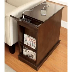 Gantzer 1 Drawer Side Table With USB Ports - HOMES: Inside + Out -Bedroom Furniture Store GUEST 51628763 148c 4d30 877a 7c1dccad4ebc