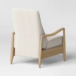 Dusk Mid-Century Wooden Arm Recliner - Threshold™ -Bedroom Furniture Store GUEST 55702441 300a 4057 98b7 7c66fcf823b0