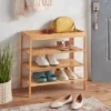 4 Tier Bamboo Shoe Rack - Brightroom™ 1 4 Tier Bamboo Shoe Rack - Brightroom™ -Bedroom Furniture Store GUEST 55a6b988 dee8 4c98 96d4 9e5125c542ea