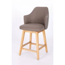 Kinston Swivel Curved Back Upholstered Counter Height Barstool - Threshold™ 23 Kinston Swivel Curved Back Upholstered Counter Height Barstool - Threshold™ -Bedroom Furniture Store GUEST 585574a8 4152 4afb 9413 75eba22346a7