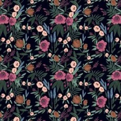 Geller Modern Counter Height Barstool In Botanical Grant Floral Ink - Threshold™ -Bedroom Furniture Store GUEST 589f38b7 cc11 4281 a914 3cec9337f87c