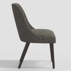 Geller Modern Dining Chair In Textured Linen Zuma - Threshold™ -Bedroom Furniture Store GUEST 58ef16f4 9ef2 4c77 8ddd 4ad461c1f90f