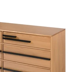 Modern 6 Drawer Double Dresser With Long Handles - Saracina Home -Bedroom Furniture Store GUEST 5b1da9b1 63c9 4083 a9ab e81a2d4ecbbb