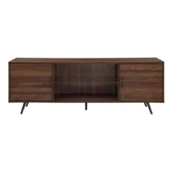 2 Door Mid-Century Modern Wood Storage TV Stand For TVs Up To 80" - Saracina Home 37 2 Door Mid-Century Modern Wood Storage TV Stand For TVs Up To 80" - Saracina Home -Bedroom Furniture Store GUEST 5c5500e9 ceea 4ccd 98a6 a8f014d1cbc5