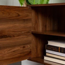 2 Door Mid-Century Modern Wood Storage TV Stand For TVs Up To 80" - Saracina Home 28 2 Door Mid-Century Modern Wood Storage TV Stand For TVs Up To 80" - Saracina Home -Bedroom Furniture Store GUEST 5faba6fd cf5d 430a ac22 16488fc6a4a7