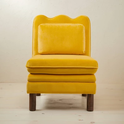 Bencia Slipper Chair Mustard - Opalhouse™ Designed With Jungalow™ 4 Bencia Slipper Chair Mustard - Opalhouse™ Designed With Jungalow™ - Image 2