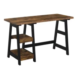 Designs2Go Trestle Desk With Shelves - Breighton Home 32 Designs2Go Trestle Desk With Shelves - Breighton Home -Bedroom Furniture Store GUEST 63e3a54d 0d29 4709 87d7 2c9754419ab8