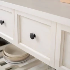 48" Farmhouse Solid Wood 2 Drawer Buffet White - Saracina Home 19 48" Farmhouse Solid Wood 2 Drawer Buffet White - Saracina Home -Bedroom Furniture Store GUEST 647ab7e8 3c9a 4e65 bc71 7f38e193a85e