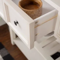 48" Farmhouse Solid Wood 2 Drawer Buffet White - Saracina Home 18 48" Farmhouse Solid Wood 2 Drawer Buffet White - Saracina Home -Bedroom Furniture Store GUEST 674b092e 3435 4204 b7cf 49f755d818b1