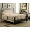Geraldine Upholstered Headboard Poster Panel Bed Powder Coated Gun Metal - HOMES: Inside + Out 1 Geraldine Upholstered Headboard Poster Panel Bed Powder Coated Gun Metal - HOMES: Inside + Out -Bedroom Furniture Store GUEST 68b63e82 d308 4da5 a092 5b7b86bff086