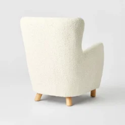 Kessler Wingback Faux Sherling Accent Chair Cream - Threshold™ Designed With Studio McGee 11 Kessler Wingback Faux Sherling Accent Chair Cream - Threshold™ Designed With Studio McGee -Bedroom Furniture Store GUEST 68e4f7d2 06d7 4346 a79c 29467f3335bf