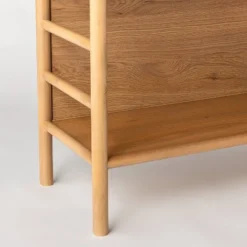 72" Holladay Curved Wooden Bookcase - Threshold™ Designed With Studio McGee -Bedroom Furniture Store GUEST 68f47188 5121 4717 ac39 f4ceeabd4e01