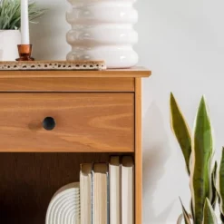 Stiva Classic Mid-Century Modern 1 Drawer Nightstand - Saracina Home -Bedroom Furniture Store GUEST 69f016e9 bca8 4167 8409 ddd6f8ee76e2