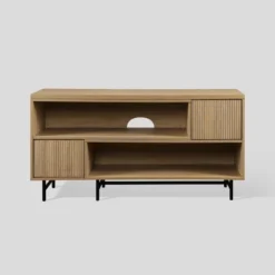 Modern Reeded Door Extendable TV Stand For TVs Up To 50" - Saracina Home -Bedroom Furniture Store GUEST 6d7879d0 a593 4cbd b17a 3d820695e001