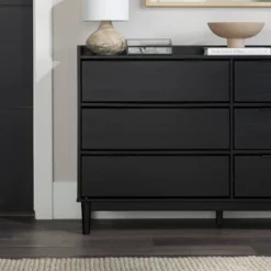 Mid-Century Modern Solid Wood 6 Drawer Double Dresser - Saracina Home 28 Mid-Century Modern Solid Wood 6 Drawer Double Dresser - Saracina Home -Bedroom Furniture Store GUEST 6e54a525 852f 4e93 8d57 0eae630fa901