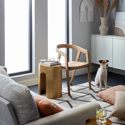 Lana Curved Back Dining Chair - Threshold™ 6 Lana Curved Back Dining Chair - Threshold™ - Image 4