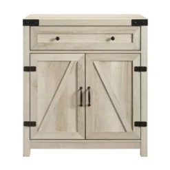 Clarabelle Rustic Farmhouse Barn Door Accent Cabinet - Saracina Home -Bedroom Furniture Store GUEST 713ae4d0 858a 4fc3 8b2d 6512862d084e