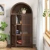 Woven Arched Wood Cabinet - Threshold™ -Bedroom Furniture Store GUEST 73a55bd1 6a6c 4c44 84d9 6effff9a7fc1