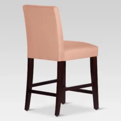 25" Velvet Parsons Counter Height Barstool Wood - Threshold™ -Bedroom Furniture Store GUEST 73d6775c 2065 441e 8c07 519e9bd63b1c