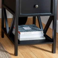 Set Of 2 Farmhouse Single Drawer V Frame Nightstands - Saracina Home 22 Set Of 2 Farmhouse Single Drawer V Frame Nightstands - Saracina Home -Bedroom Furniture Store GUEST 7687c127 6673 4260 bfa9 5a4f32541fed