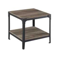 Set Of 2 Benny Urban Industrial Angle Iron Side Tables - Saracina Home -Bedroom Furniture Store GUEST 76f809fb 6a41 4b42 b57c 7bb87a213789