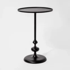 Londonberry Turned Metal Accent Table Black - Threshold 20 Londonberry Turned Metal Accent Table Black - Threshold -Bedroom Furniture Store GUEST 78009dd0 dddf 4ac6 a4fc d2665f9d9972