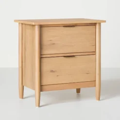 2-Drawer Wood Nightstand - Hearth & Hand™ With Magnolia -Bedroom Furniture Store GUEST 7813b1a6 6873 41ca b140 736925a181e7