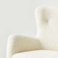 Kessler Wingback Faux Sherling Accent Chair Cream - Threshold™ Designed With Studio McGee 12 Kessler Wingback Faux Sherling Accent Chair Cream - Threshold™ Designed With Studio McGee -Bedroom Furniture Store GUEST 7afd3ca0 bd77 4f56 b8a2 52a4372c3939