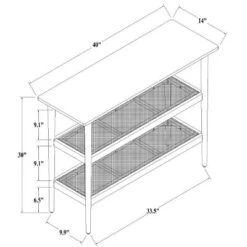 Wood & Cane Console Table - Hearth & Hand™ With Magnolia -Bedroom Furniture Store GUEST 7c2f0fa7 735c 4b28 afcf 73b6bc51e17a