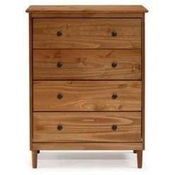 Stiva Classic Mid-Century Modern Vertical 4 Drawer Dresser - Saracina Home 11 Stiva Classic Mid-Century Modern Vertical 4 Drawer Dresser - Saracina Home -Bedroom Furniture Store GUEST 7d52ef34 1e46 4920 a3a1 34d91177eaef