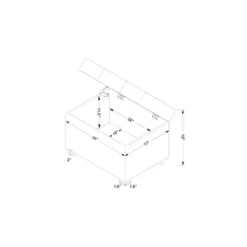 Essex Single Storage Ottoman - Threshold™ -Bedroom Furniture Store GUEST 7daf8fb7 ace4 4731 8dd9 6933718d7b73