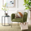 Gladden Rounded Back Anywhere Chair Dark Green - Threshold™ -Bedroom Furniture Store GUEST 7e3968dd 7a30 4c55 99e5 3bace4c79208