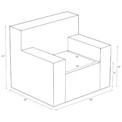 Modern Kids’ Chair - Pillowfort™ -Bedroom Furniture Store GUEST 7e5d5e59 dbaa 4703 b8f2 fd7c1c9a2624