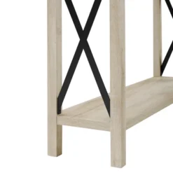 Sophie Rustic Industrial X Frame Entry Table - Saracina Home 18 Sophie Rustic Industrial X Frame Entry Table - Saracina Home -Bedroom Furniture Store GUEST 7f83d8b4 8366 4fb8 a1f3 098e9e0b7d17