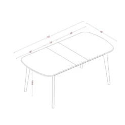 Astrid Mid-Century Drop Leaf Dining Table - Threshold™ 15 Astrid Mid-Century Drop Leaf Dining Table - Threshold™ -Bedroom Furniture Store GUEST 804508c4 e30b 4c64 8f04 e4df960068df