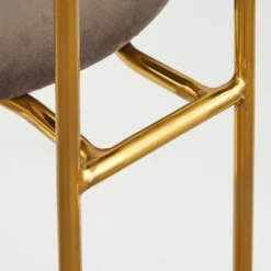 24" Set Of 2 Retro Velvet Counter Height Barstools - Buylateral -Bedroom Furniture Store GUEST 8203552c 0325 4808 88c1 45e2cd87ecf5