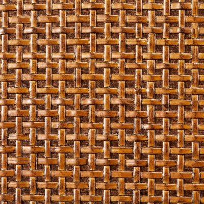 70" 5-Shelf Wood & Cane Transitional Vertical Bookshelf - Brown - Hearth & Hand™ With Magnolia 9 70" 5-Shelf Wood & Cane Transitional Vertical Bookshelf - Brown - Hearth & Hand™ With Magnolia - Image 7