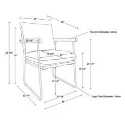 Cushioned Metal & Wood Accent Arm Chair - Cream/Black - Hearth & Hand™ With Magnolia 13 Cushioned Metal & Wood Accent Arm Chair - Cream/Black - Hearth & Hand™ With Magnolia -Bedroom Furniture Store GUEST 84c70339 8fe6 4d7e 9c25 b29cf77d6a96