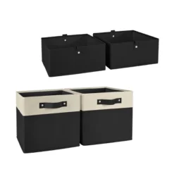 2pc Kids' 10.5" Two-Toned Folding Storage Bin Set - RiverRidge Home -Bedroom Furniture Store GUEST 8933e176 15f2 4b4f 88be 21c5a3bb4e55