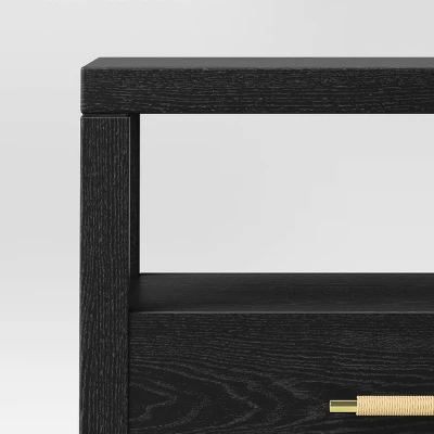 Corded Wood Accent Table - Threshold™ 6 Corded Wood Accent Table - Threshold™ - Image 4