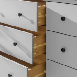 Stiva Classic Mid-Century Modern Horizontal 6 Drawer Dresser - Saracina Home 34 Stiva Classic Mid-Century Modern Horizontal 6 Drawer Dresser - Saracina Home -Bedroom Furniture Store GUEST 91898bd5 b026 4577 881c aaf75dec2792