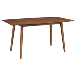 60" Mid-Century Rectangle Dining Table - Saracina Home -Bedroom Furniture Store GUEST 929e1146 5890 4055 8bae 948aa54d7882