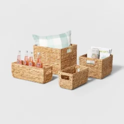 Woven Water Hyacinth Milk Crate - Brightroom™ 9 Woven Water Hyacinth Milk Crate - Brightroom™ -Bedroom Furniture Store GUEST 9365bfe9 dbd8 490b ac54 8d2b5765ece7