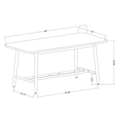 Shaker Dining Table - Natural - Hearth & Hand™ With Magnolia -Bedroom Furniture Store GUEST 9464db63 6fbb 4d64 91f7 7d79e13f5a9e