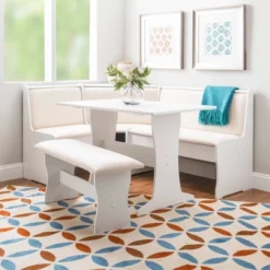 Penrose Storage Nook Dining Set - Linon -Bedroom Furniture Store GUEST 94d6d897 8045 4d6f b6f8 917facd3a5b5