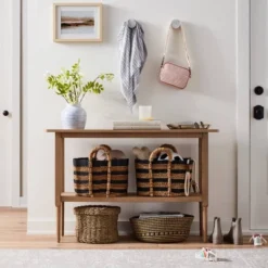 Gretna Narrow Console Table Natural - Threshold™ 13 Gretna Narrow Console Table Natural - Threshold™ -Bedroom Furniture Store GUEST 94eb8c76 77dd 4947 a174 c95e76f2a795