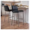30" Vasos Bonded Leather Barstool Set 2ct - Christopher Knight Home -Bedroom Furniture Store GUEST 9e55240e 0bbf 43b6 b4d1 9e7dea3c658b