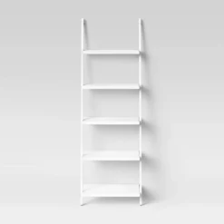 72" Loring 5 Shelf Leaning Bookshelf - Threshold™ -Bedroom Furniture Store GUEST a23b32cc a606 41b2 a0b1 43ad83a8d609