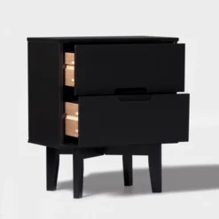 Mid-Century Modern Wood Nightstand - Saracina Home -Bedroom Furniture Store GUEST a49f45e0 1fa8 4d59 a9d4 46994240cbf1